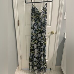 Abercrombie & Fitch Cow Neck Floral Dress